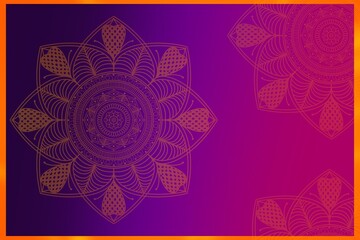 Indian Festival Background Mandala -  Diwali, Navratri, RakshaBandhan - Diwali background © Anuja