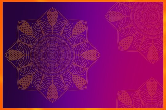 Indian Festival Background Mandala -  Diwali, Navratri, RakshaBandhan - Diwali background