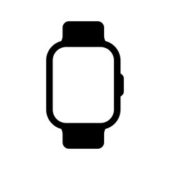 smartwatch icon. simple icon. vector illustration color editable