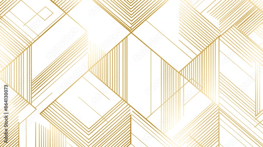 Poster 5. illustrate a stylish and monochrome vector seamless pattern featuring a geometric design enriched
