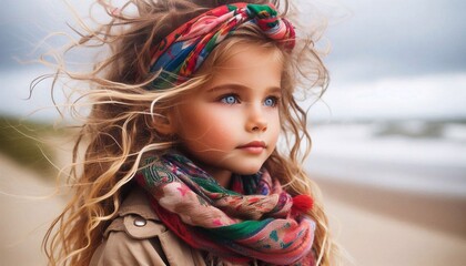 Naklejka premium Kinderportrait