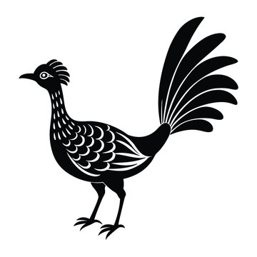 recommend clip art:  Elegant Lyrebird Silhouette Art Design Illustration