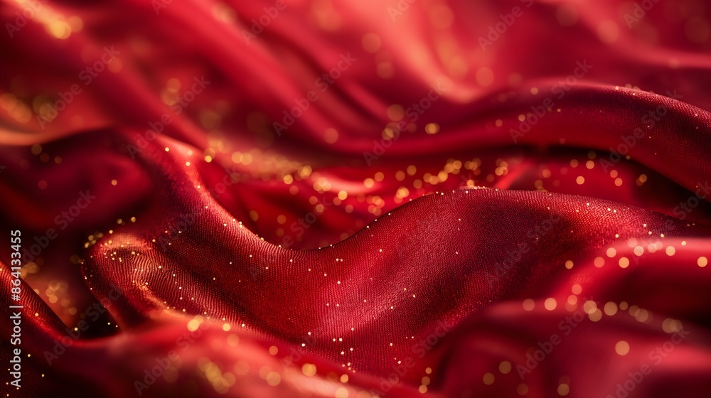 Poster 2. design an opulent christmas-themed abstract background featuring sumptuous textures reminiscent o