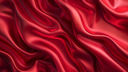 Fototapeta premium 4. Create a visually stunning abstract background with wavy folds of textured velvet or silk, emphasizing a blend of elegance and modern design elements, suitable for high-end digital artwork or