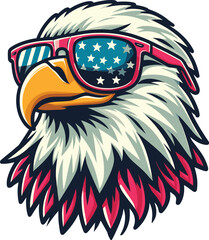 4th of July, Happy Independence Day of America vector design