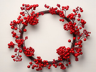 Obraz premium Amazing Autumn seasonal background with long horizontal border made of falling autumn golden red