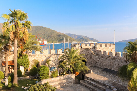The old stone Fortress of Marmaris