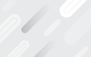 Abstract background with oval pattern. Grey and white backdrop. Minimal geometric light background abstract design. White with stripe line on gradient white background. Template vector design. eps 10