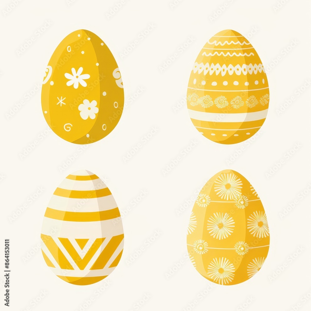 Poster the easter egg set features groovy retro checkerboard, waves, sunburst starburst with ray of light p