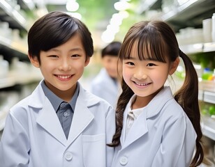 子供たちの薬剤師体験