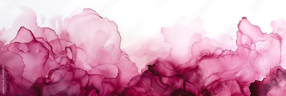 Poster a dark maroon gradient gradient color with a fluid curve lines texture is used as an abstract waterc