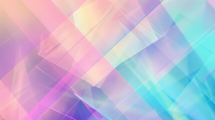 Obraz premium geometric pastel background abstract image