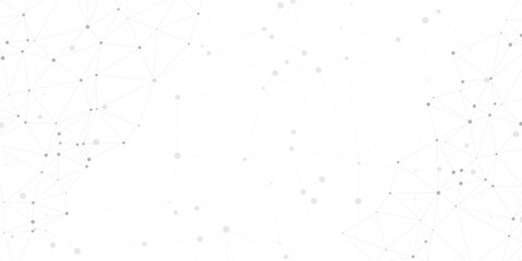 abstract dot and triangle connection background.vector illustration