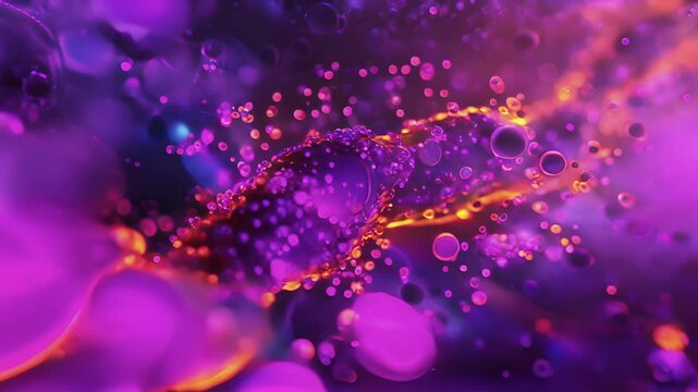 A fluorescent animation of ries in a eukaryotic cell showing the process of cotranslational protein folding.