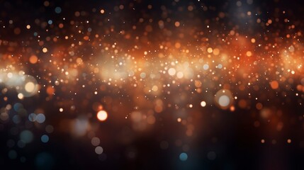 Obraz premium Glitter lights and bokeh background, de-focused