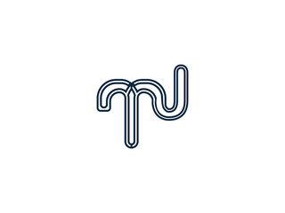 Creative business monogram logo design