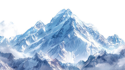 mountain landscape transparent, cut out