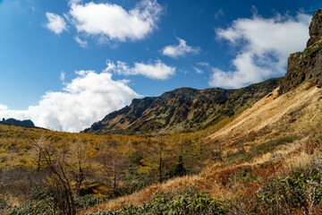 秋の浅間山・黒斑山