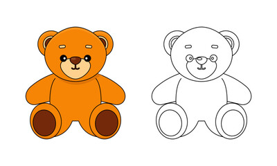 Doodles classic brown teddy bear