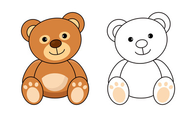 Doodles classic brown teddy bear