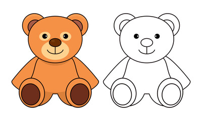 Doodles classic brown teddy bear