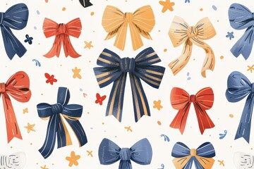 versatility of bows as a design element on International Bow Day, fashion, crafting, highlighting their ability to add charm, sophistication, festive flair to various creative projects