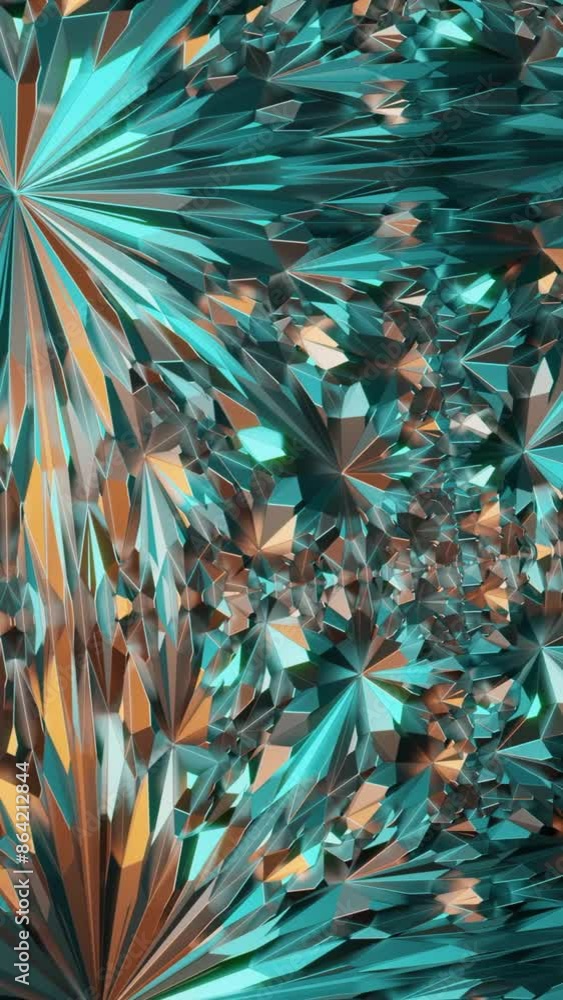 Poster brilliant background. design.the spreading sequins of delicate colors in the animation give off a mi