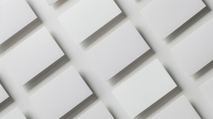 Pattern of business cards.