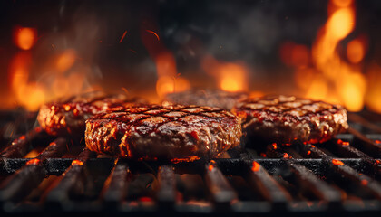 Celebrate Independence Day with a Barbecue Grill and Sizzling Burgers for the Ultimate Summer Joy Perfect Feast, Delight, and Unforgettable Outdoor Experience for Family and Friends this 4th of July