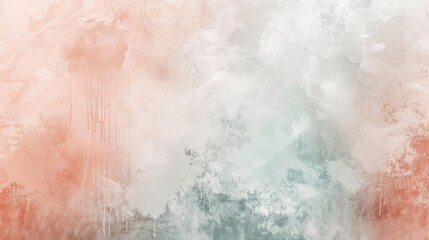 Fototapeta premium Abstract wallpaper featuring misty cupcake shapes and pastel tones blurred background