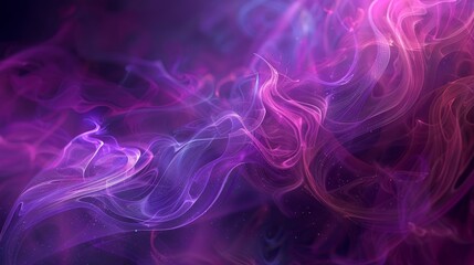 Fototapeta premium Abstract background featuring swirling smoke-like textures and shimmering silver highlights