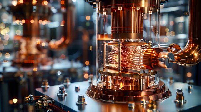 Quantum Computer An advanced quantum computing setup