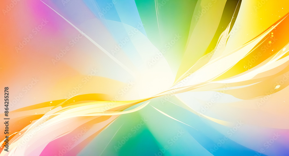 Aufkleber abstract colorful background with swirling lines