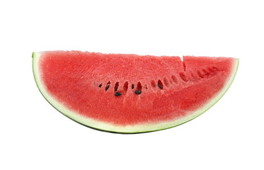 sweet watermelon sliced on transparent png