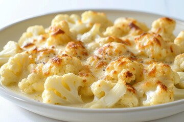 Savory Cauliflower Gratin with Crispy Golden Crust