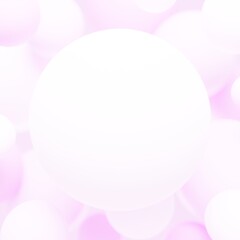 3D背景素材_カラーボール_紫