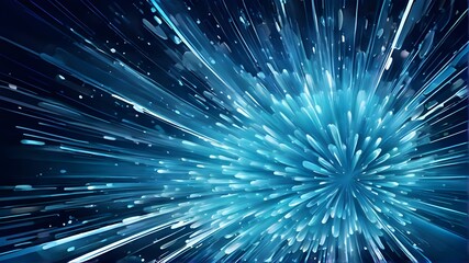 Obraz premium Dark Blue Abstract Background with Subtle Light Blue Patterns.