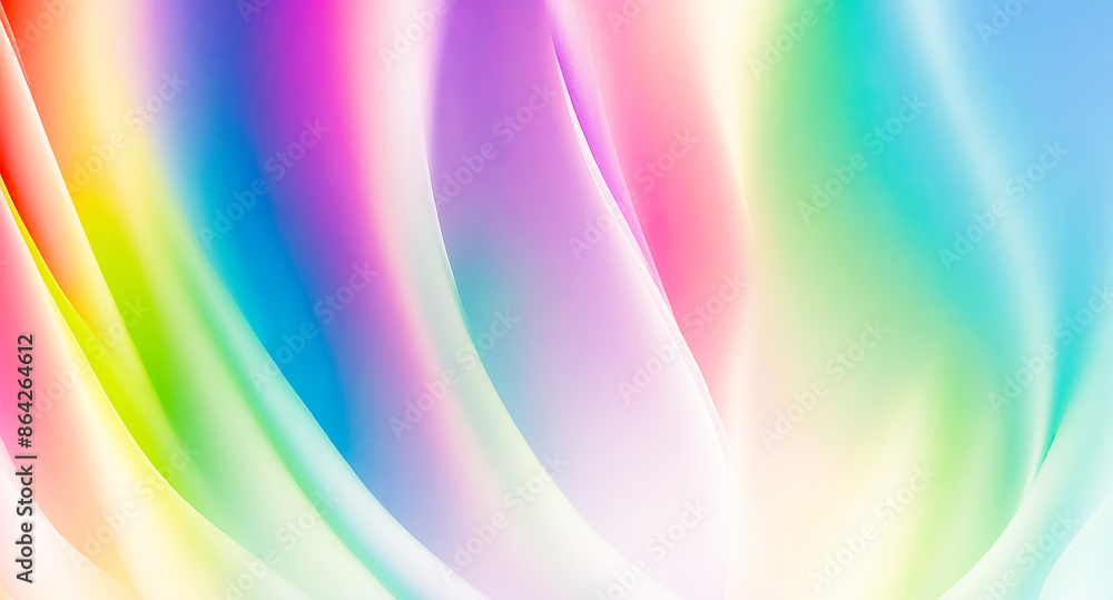 Poster abstract colorful background with curves