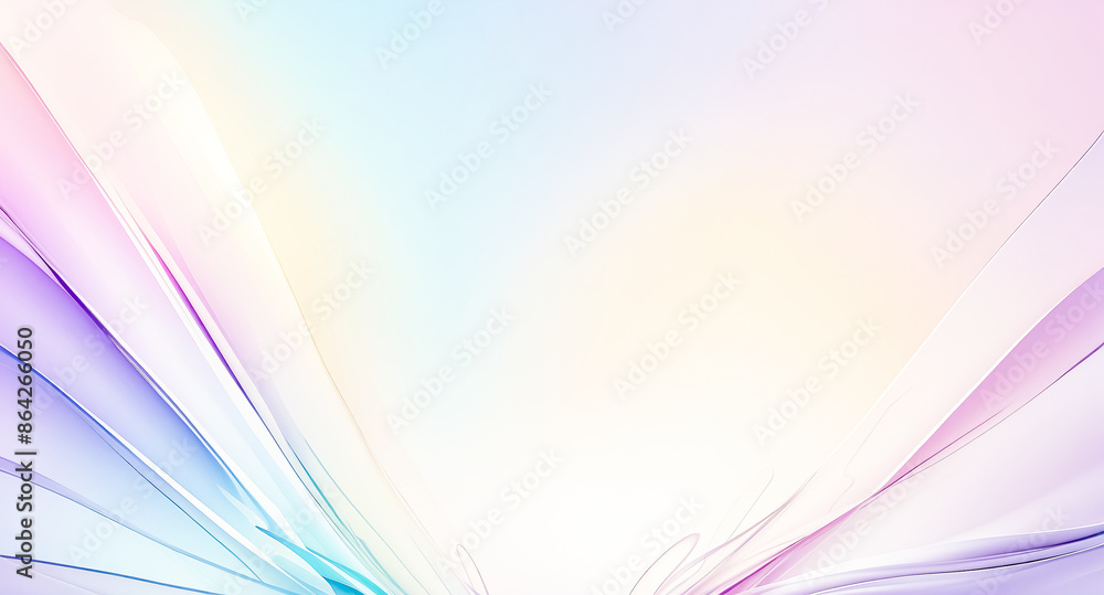 Aufkleber abstract colorful background with smooth lines