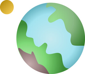 green earth globe