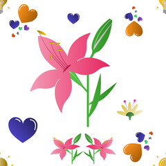 Beautiful floral pattern in small liberty flowers. Small light colorful flowers. White background. Ditsy print. Floral seamless background. Vintage template for fashion prints.