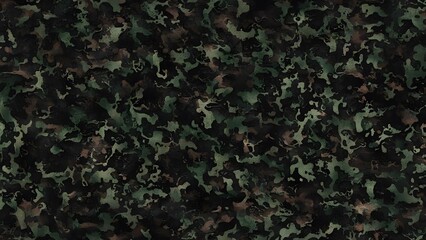 Obraz premium camouflage background dark pattern, trendy street texture for textiles