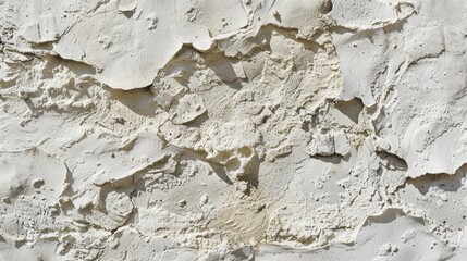 Close-up Detail of Weathered Textured Plaster Wall Surface for Background or Texture Concept