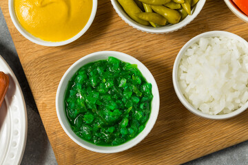 Chicago Style Neon Pickle Relish