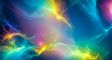 Fototapeta premium Abstract Nebula Swirls