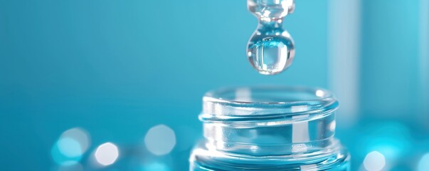 Close-up of eye drops for treating dry eyes