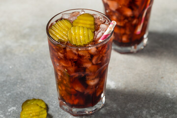 Soft Drink Cola with Pickles