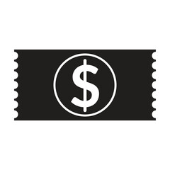 Obraz premium ticket icon