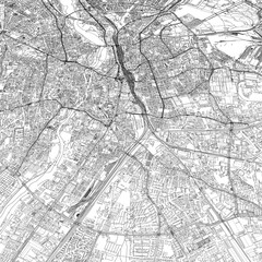 Fototapeta premium 3D illustration of city and urban in Nuremberg Germany