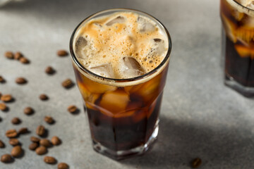 Cold Iced Americano Coffee